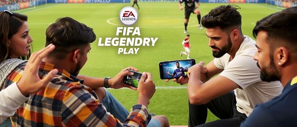 FIFA Mobile Legendary Play - Indian Gaming Community Indian friends enjoying FIFA Mobile Legendary Play together