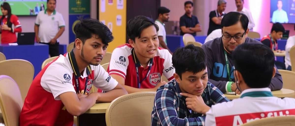 FIFA Mobile Legendary Play - Indian Tournament Indian players competing in a FIFA Mobile Legendary Play tournament